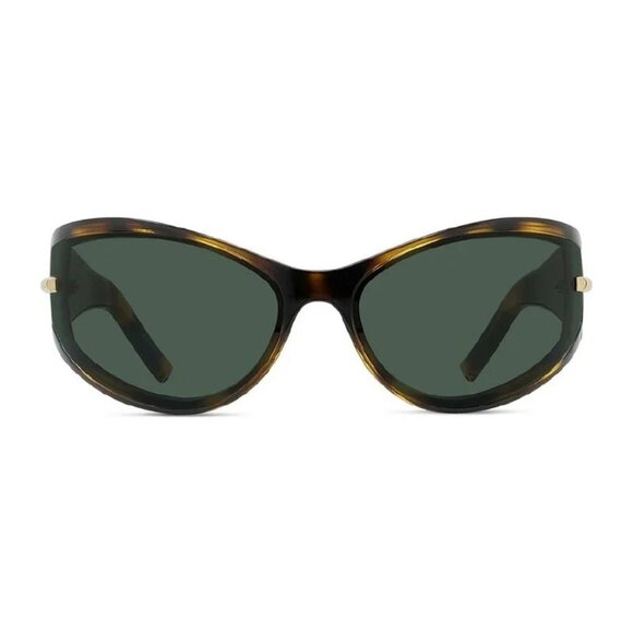 NEW GIVENCHY SUNGLASSES HAVANA GREEN WOMEN EYEWEAR GIVENCHY - Picture 2 of 3